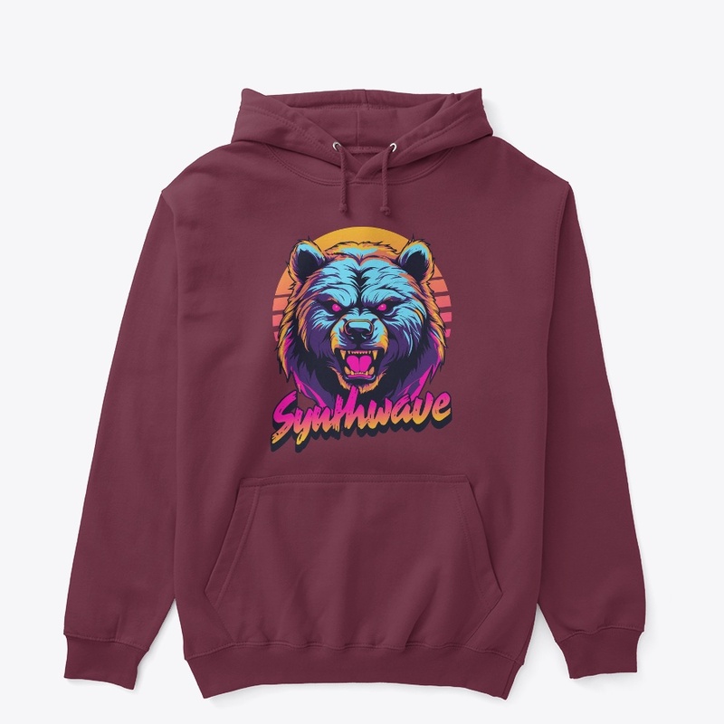 Synthwave Bear
