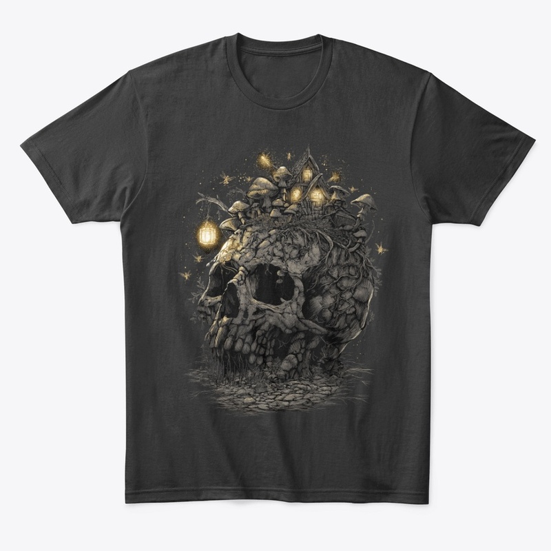 Ancient Skull Mushroom House