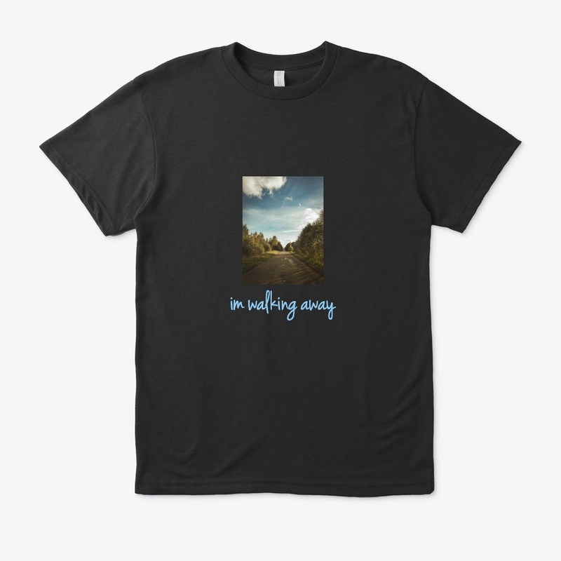 im walking away bag
