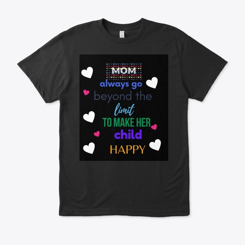 Mother's Love Tee Black - MOM