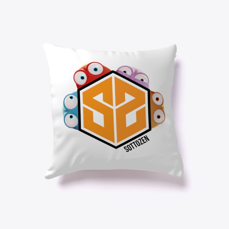 Four Ghosts Pillow - SZ logo