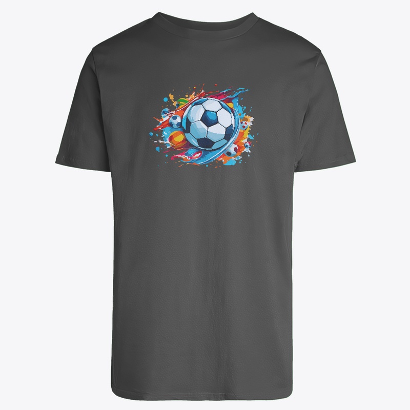 Modern Colorful Soccer Club T-Shirt