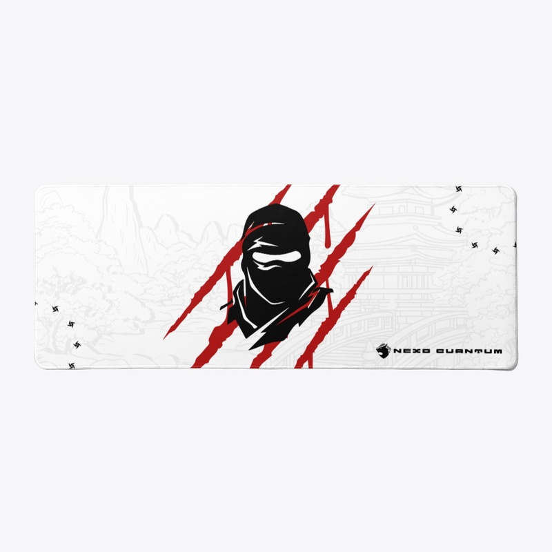 Nexo Quantum Blood Ninja White Desk Mat