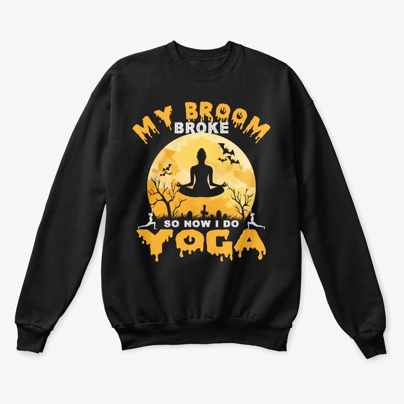 My Broom Broke so I do Yoga