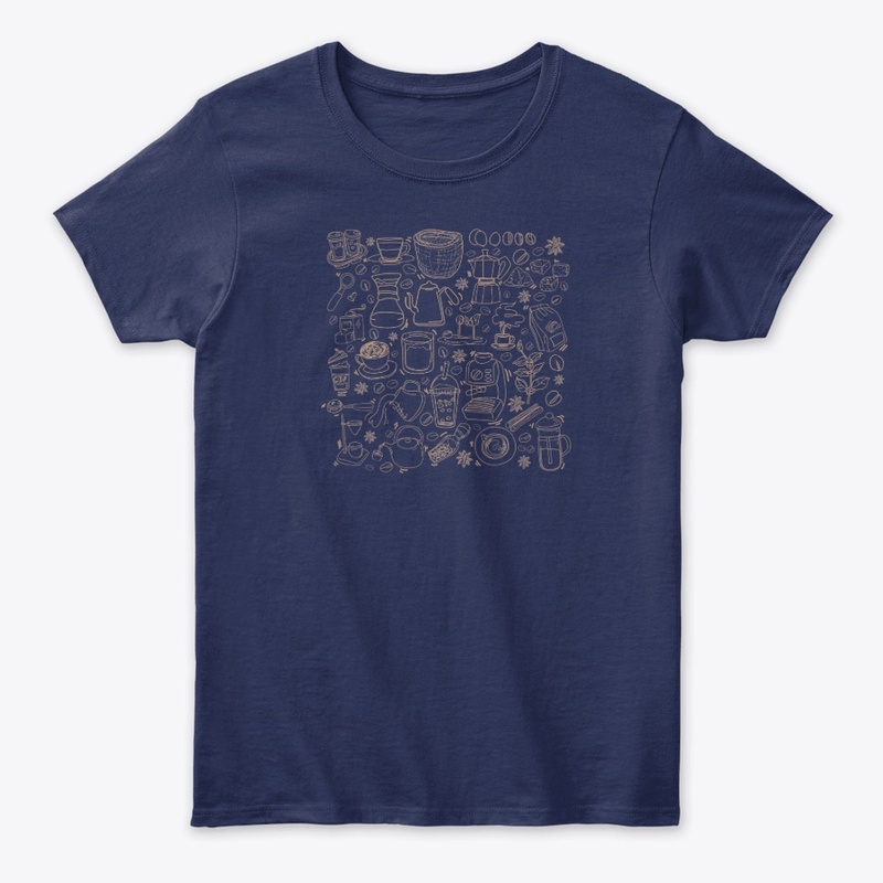 Caffeine Pattern Background