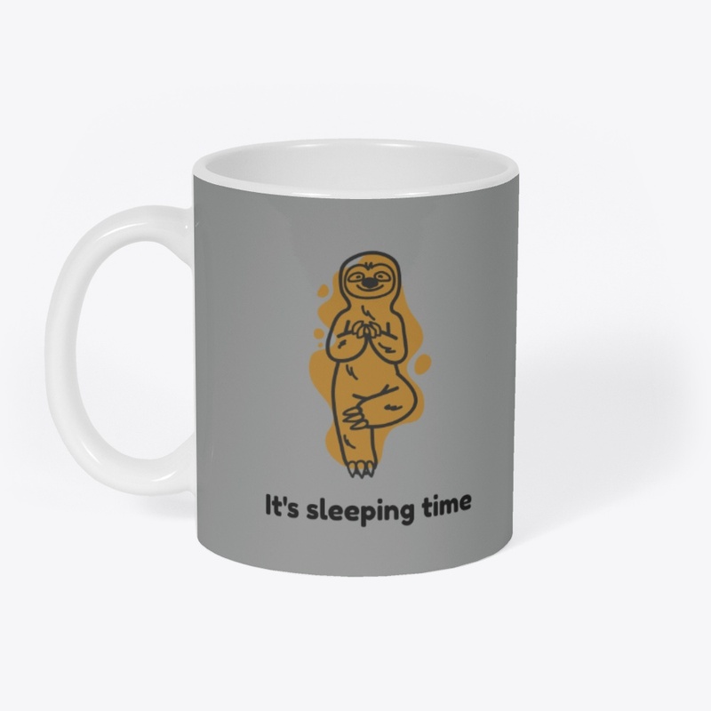 Sloth way of starting the day