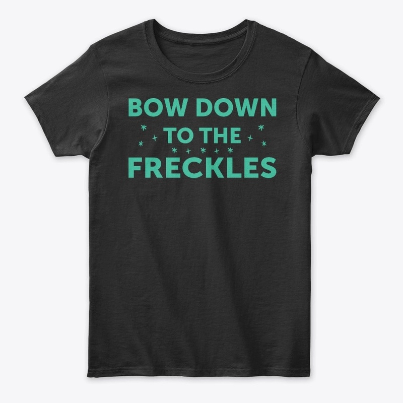 Bow Down To The Freckles Redhead Mask