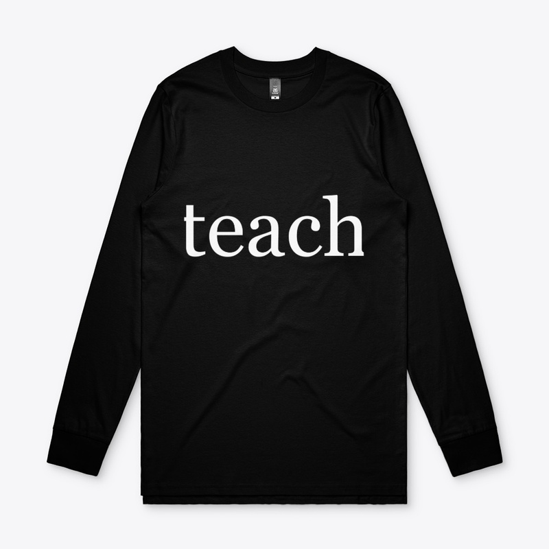 Teach Written in White