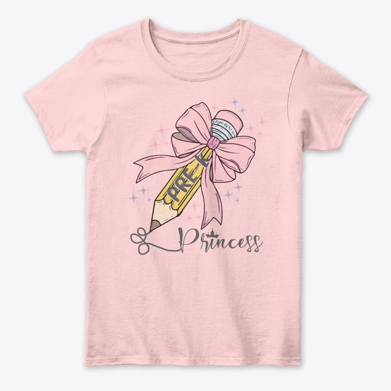 Pre K Princess Coquette Bow Pencil 