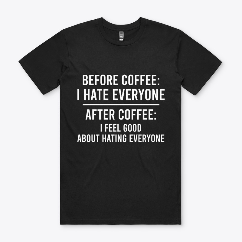 Before coffee