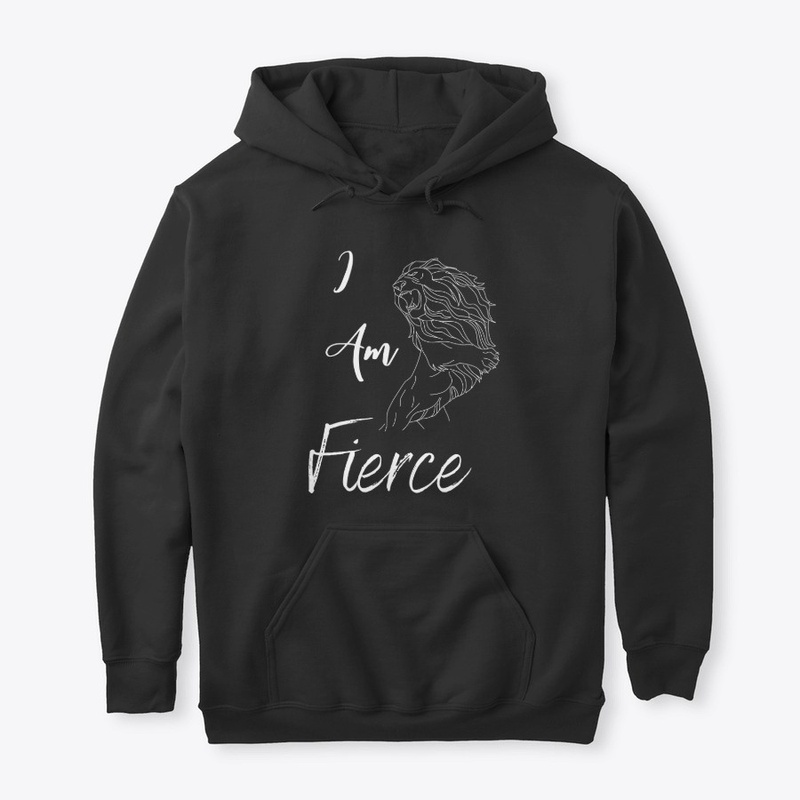 I am Fierce Lion design 