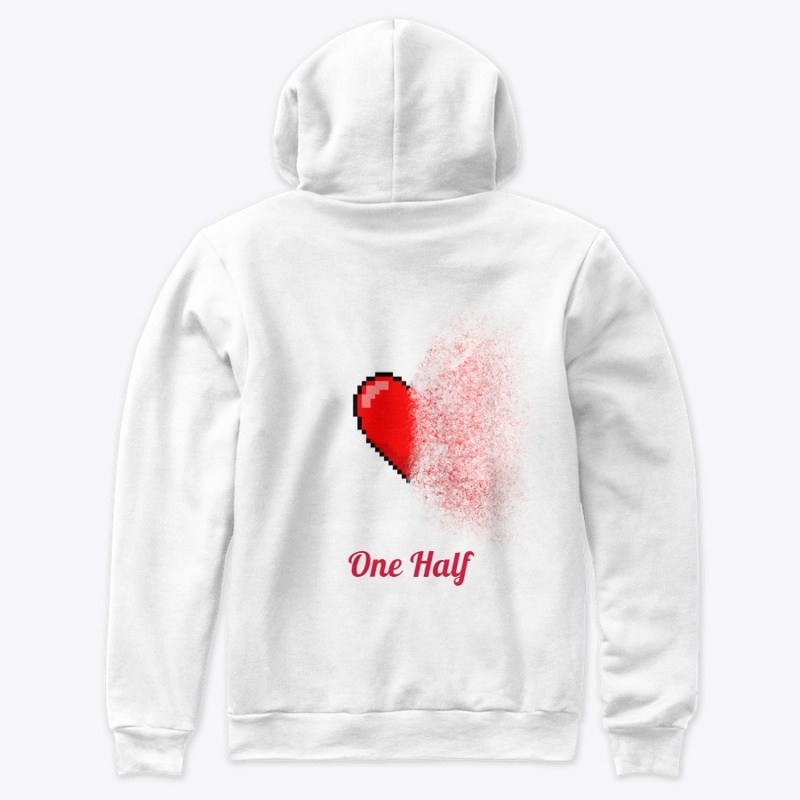 Half-a-Heart Couples Hoodies