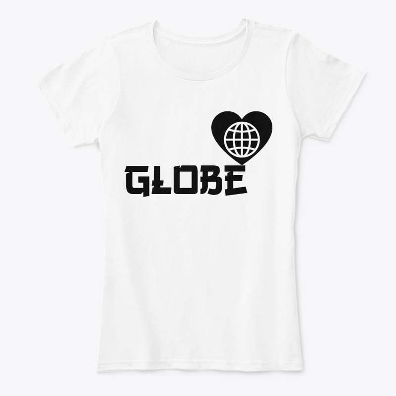 Tee shirt femme Globe terrestre