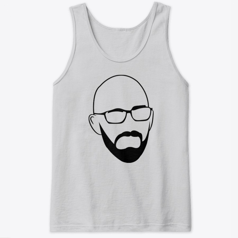 Simon Face - Black on White