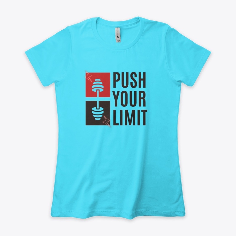 Women's Boyfriend Tee (Push Mind) 