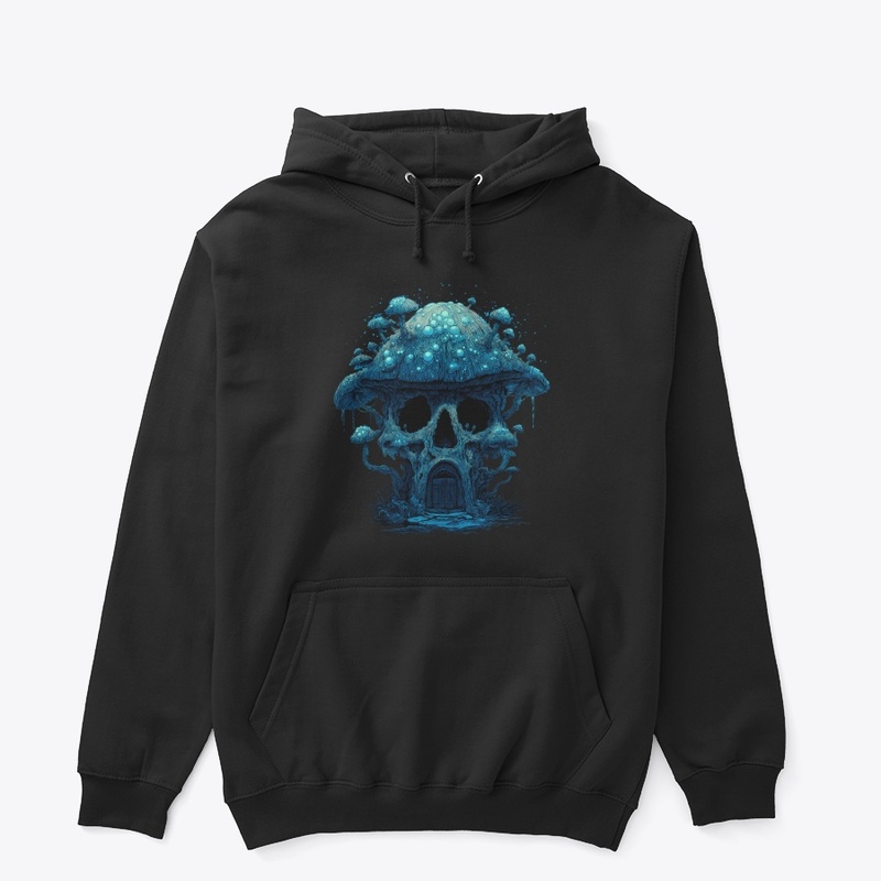 Hollow Skull Mushroom House