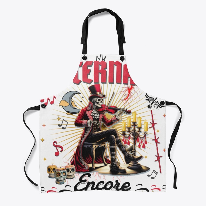  Eternal Encore Skeleton Playing Violin