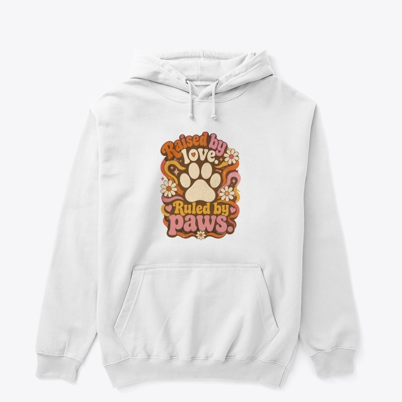 Raised By Love Dog Mom Clothing
