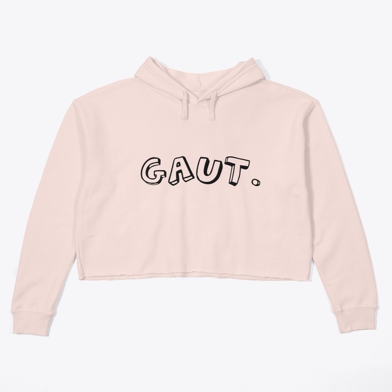 Gaut. Tee's Crop Hoodie