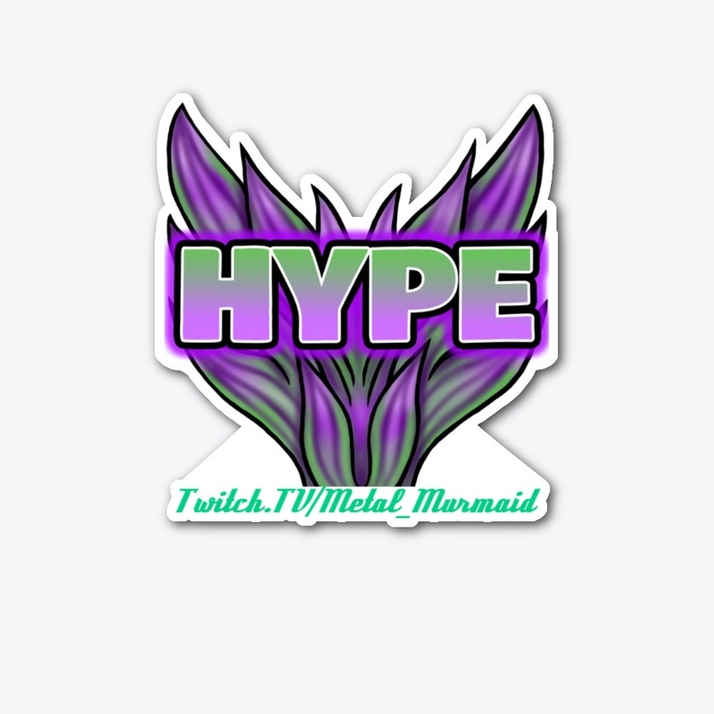 Hype Emote sticker