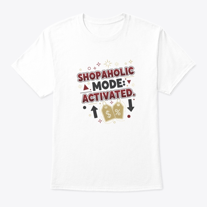 Shopaholic Mode Black Friday Graphic Tee