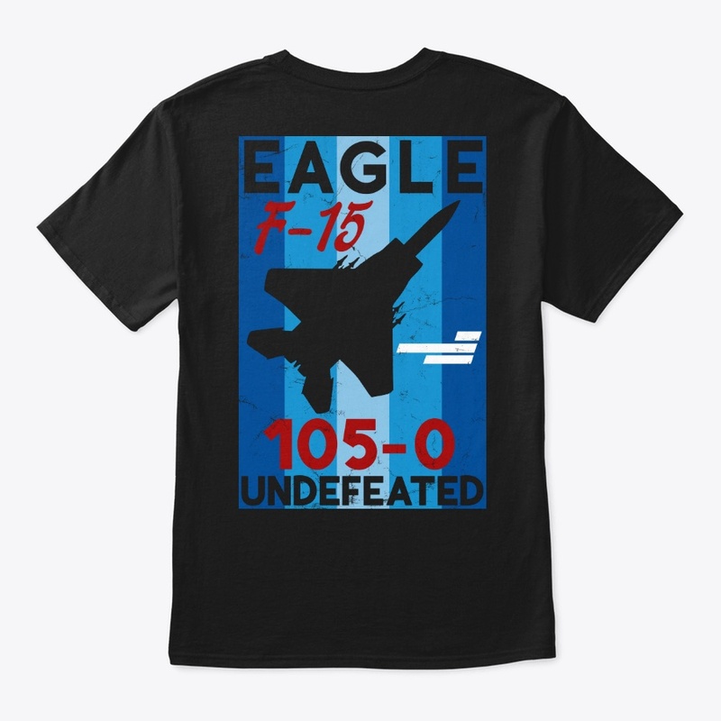 Undefeated F-15 (graphic on back)
