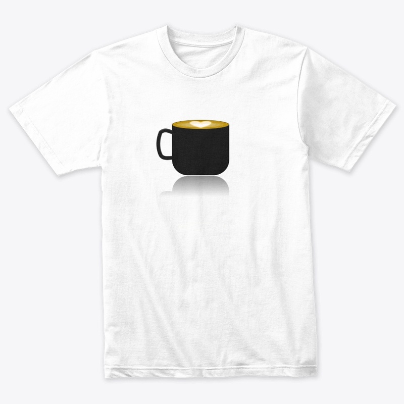 Coffee White T-Shirt