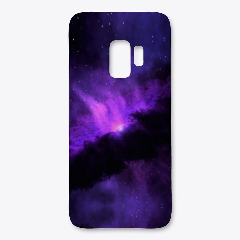 Black & Purple Galaxy Apparel