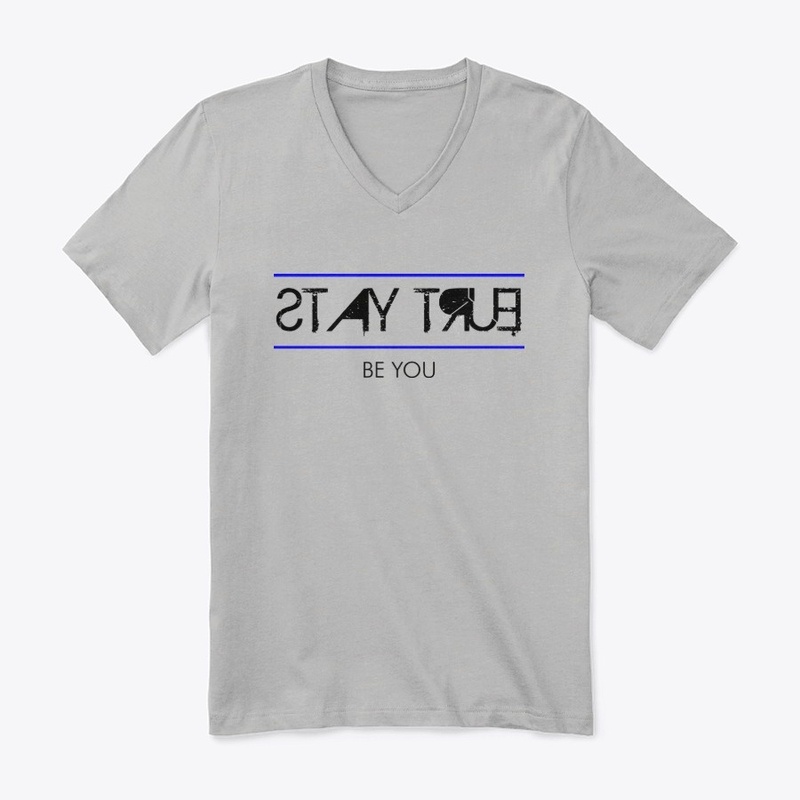 Stay True, Be Put Reverse Dark Print