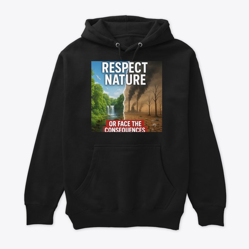 Respect nature hoodie