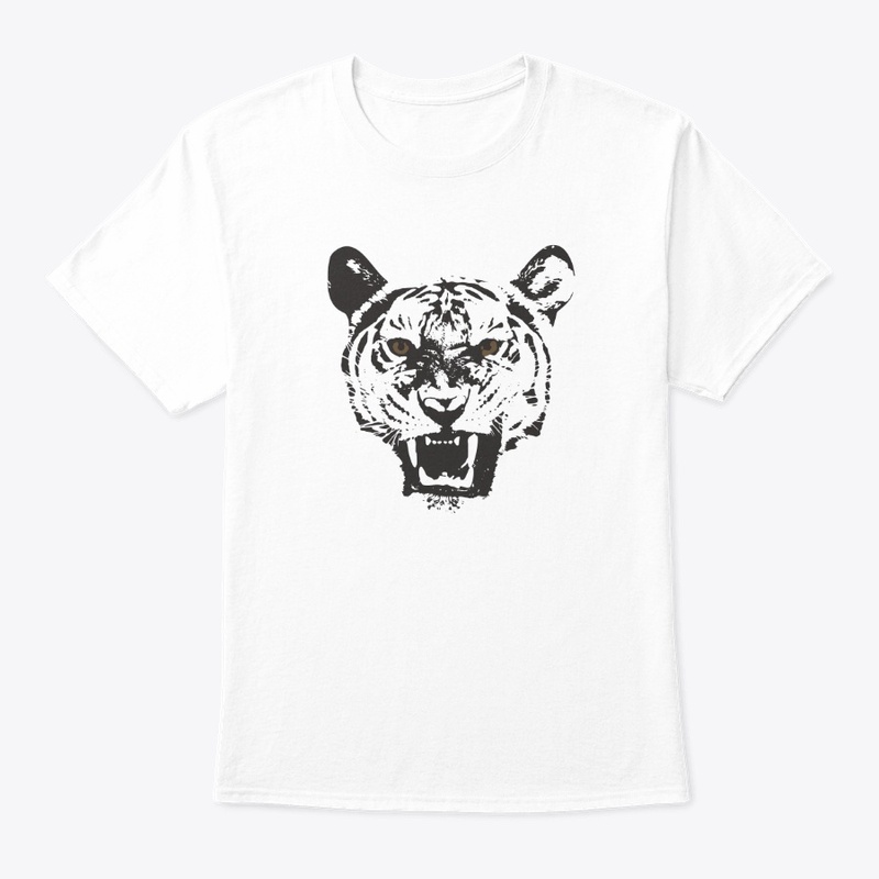 Tiger is crying loudly