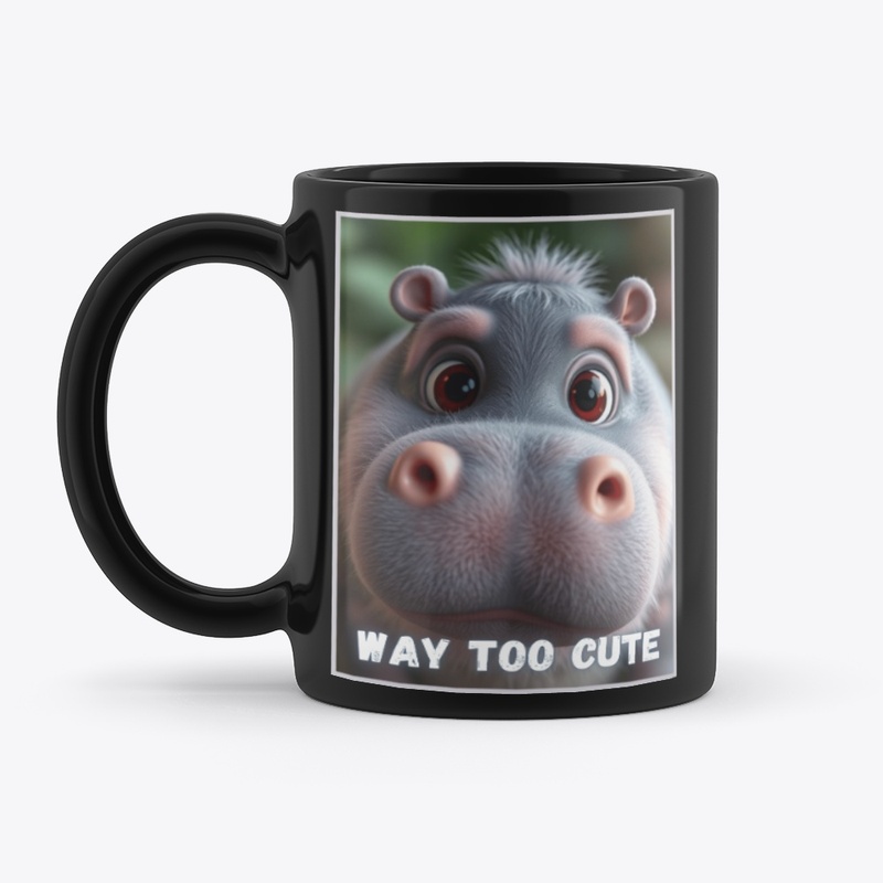 Way Too Cute - Hippo