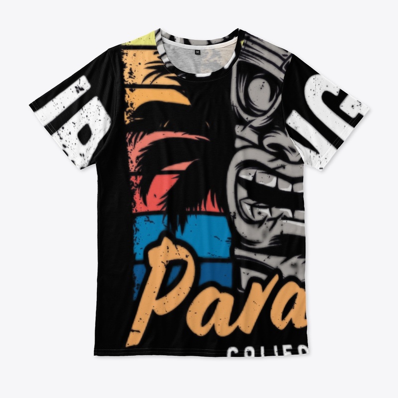 Surfing paradise design t-shirt