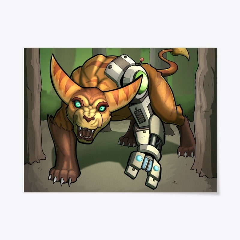 The Wretched Steel Claw POSTER