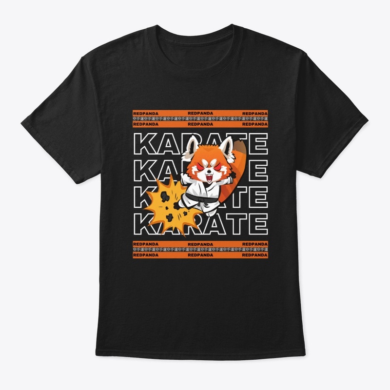 karate red panda anime edition