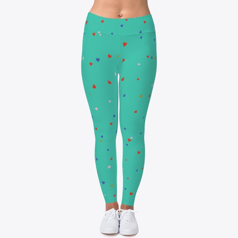 Yoga Love Hearts
