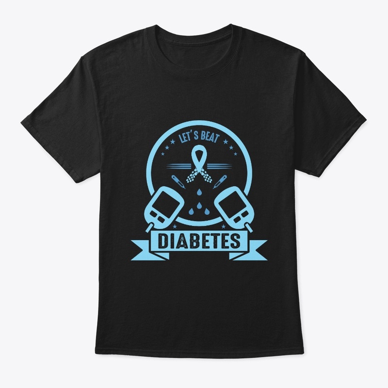 Lets Beat Diabetes -Diabetes Day T shirt