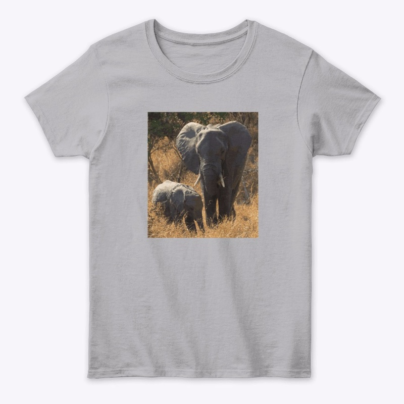 Elephants Family Tee