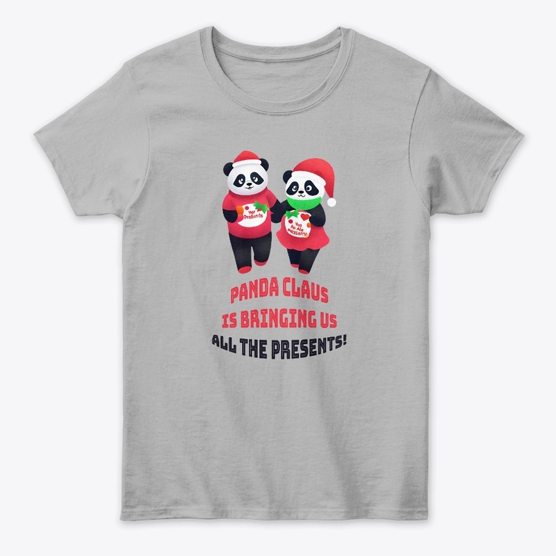 Panda Claus is bringing us all the gifts