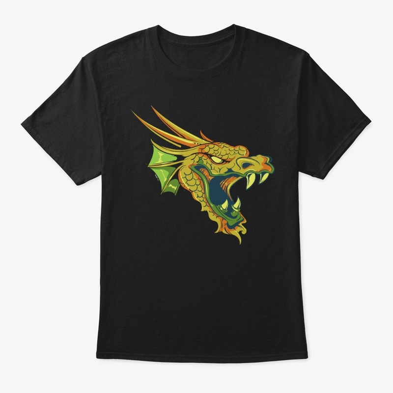 Angry Dragon Head