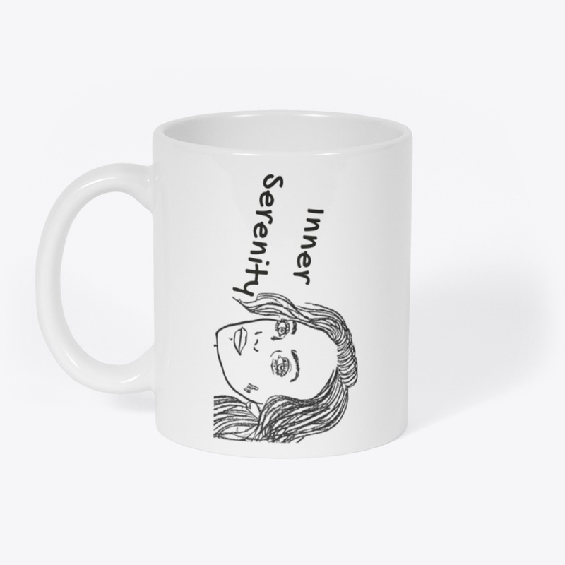 Inner Serenity – Minimal Line Art Mug