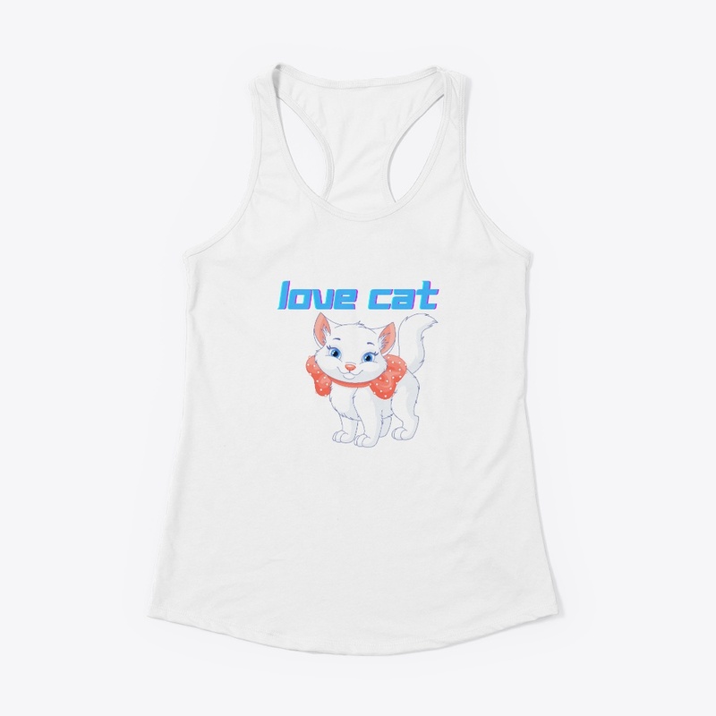 Love Cat T Shirt design 