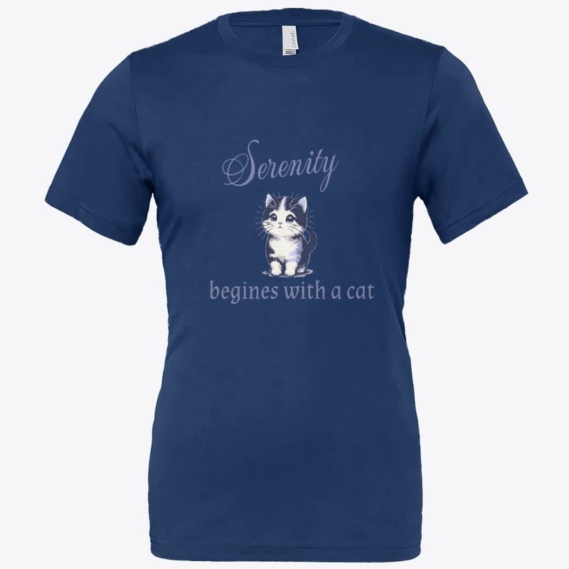 Serenity Begins With a Cute Cat 🐾