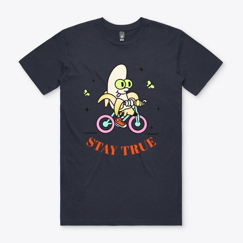 Stay True Like Bicycle Rider