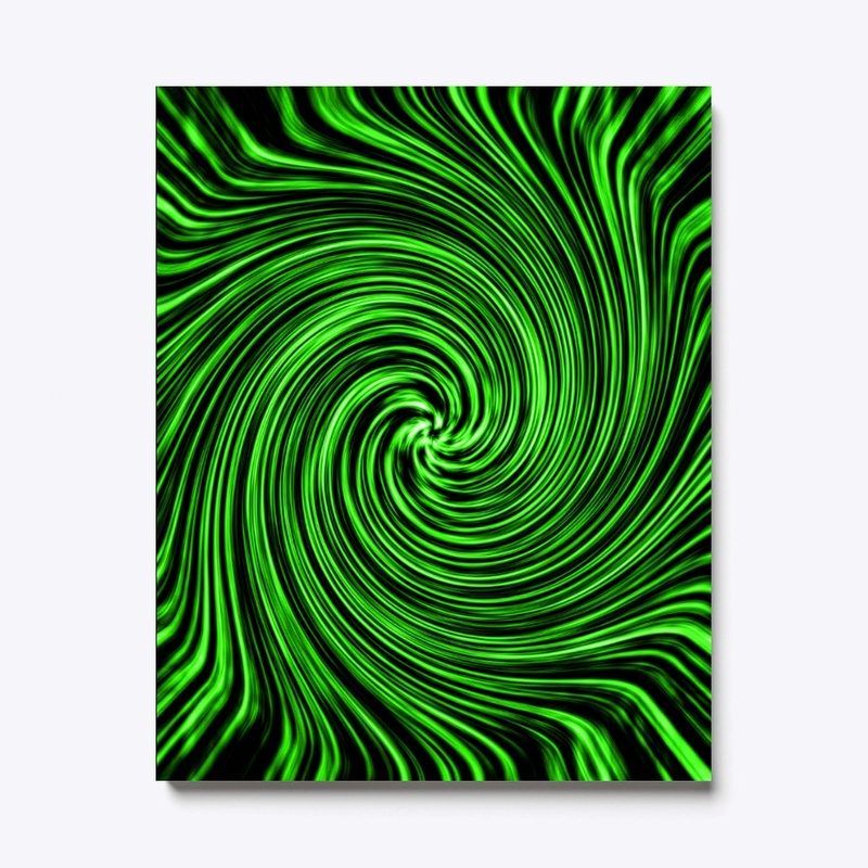 Green spiral collection