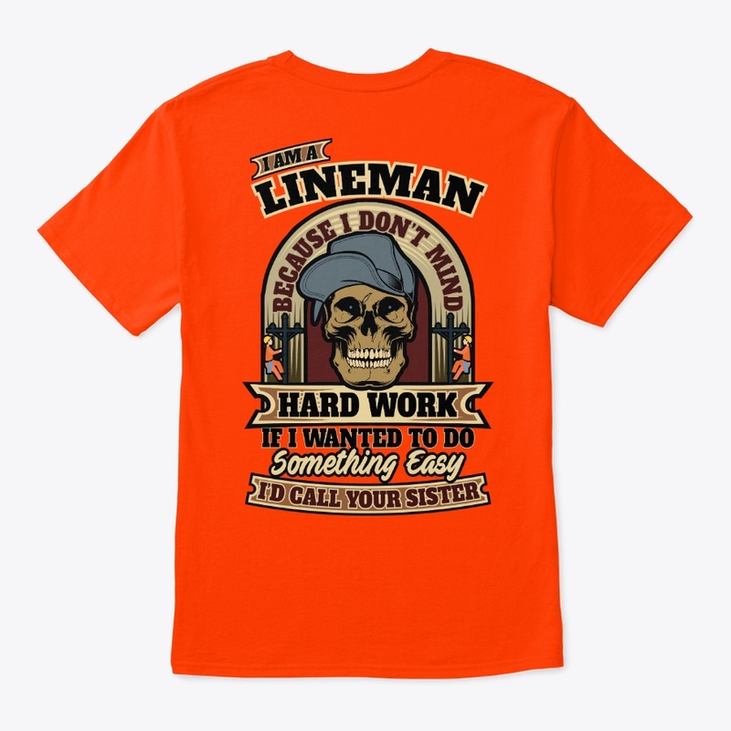 Sarcastic Lineman Shirt