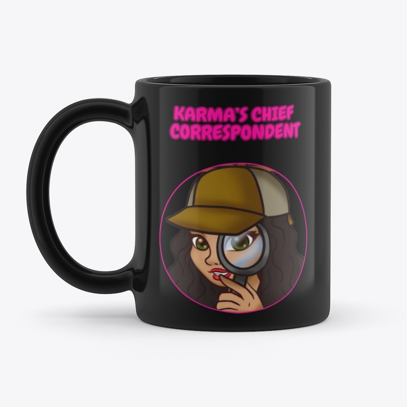 Karma’s chief correspondent drink ware 