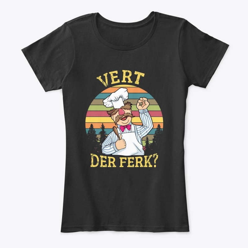 Retro Vintage Vert Der Ferk T Shirt