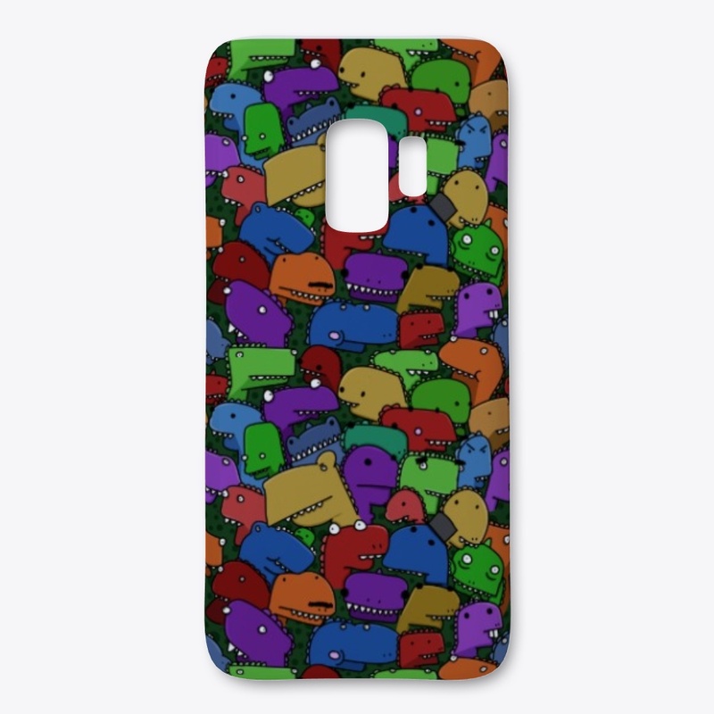 Dinosaur Doodle Phone case