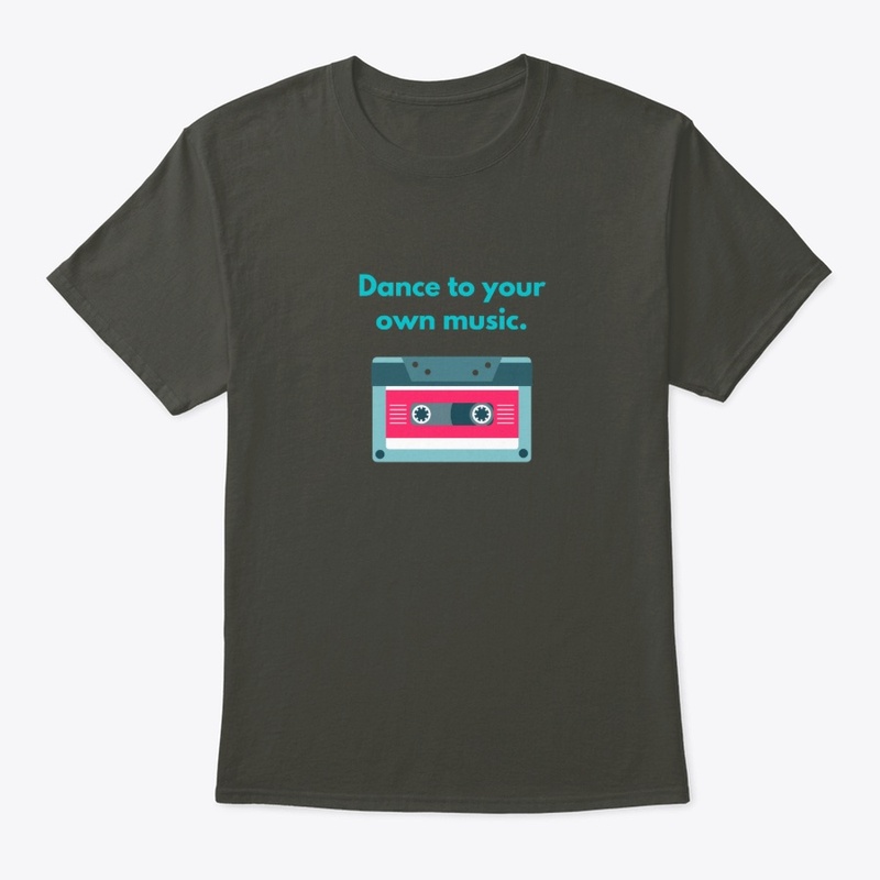 Cool retro cassette tape design.
